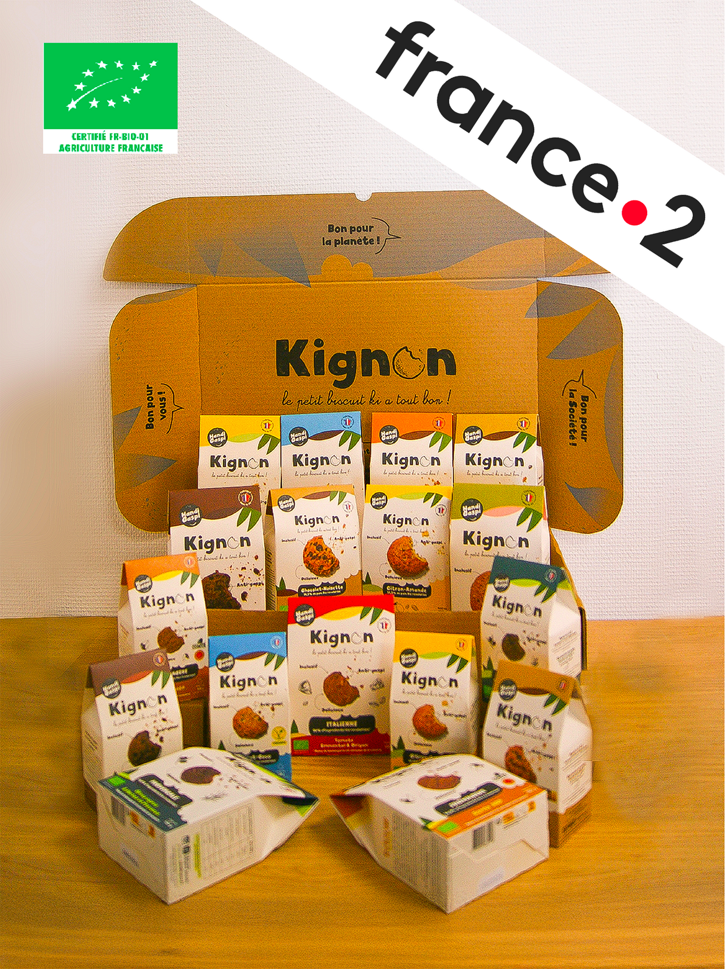 Coffret XXL spécial JT France 2 - Bio