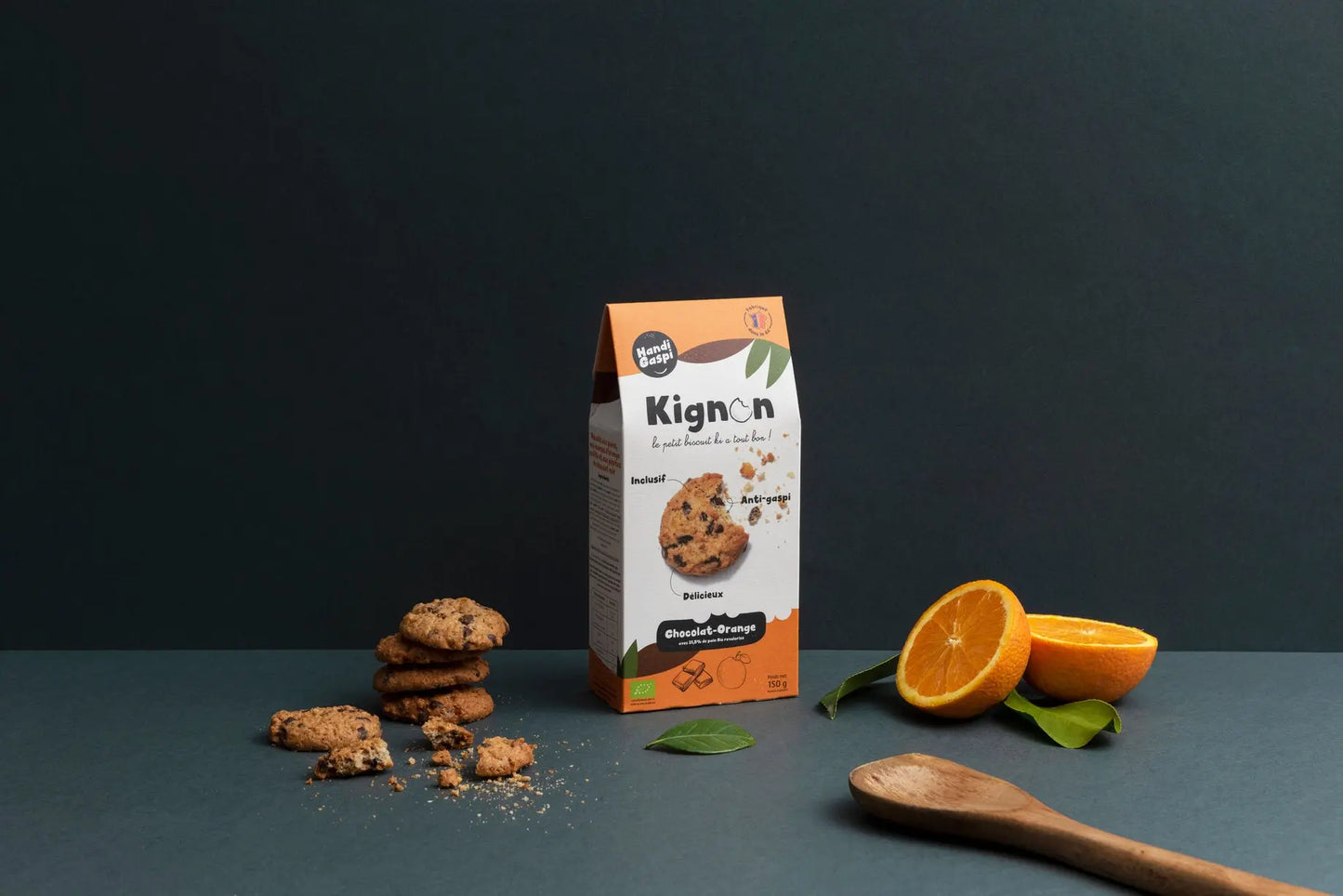 Biscuits Chocolat - Orange kignon.fr